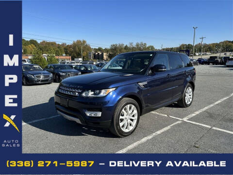 2015 Land Rover Range Rover Sport for sale at Impex Auto Sales in Greensboro NC