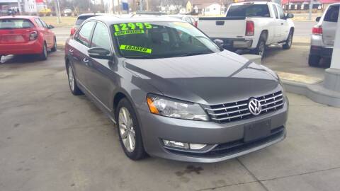 2013 Volkswagen Passat for sale at Harrison Family Motors in Topeka KS