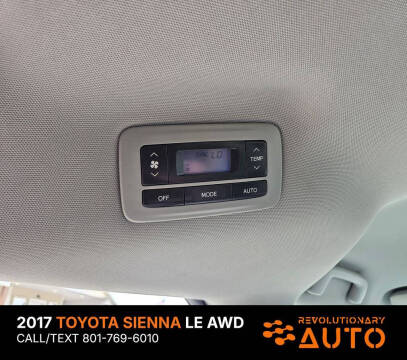 2017 Toyota Sienna LE 7-Passenger