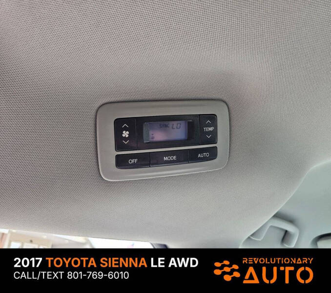2017 Toyota Sienna LE 7-Passenger