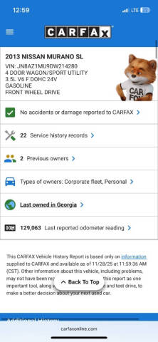 2013 Nissan Murano SL