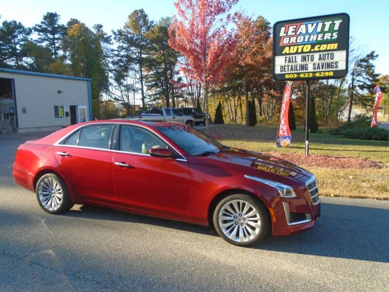 2014 Cadillac CTS for sale at Leavitt Brothers Auto in Hooksett NH