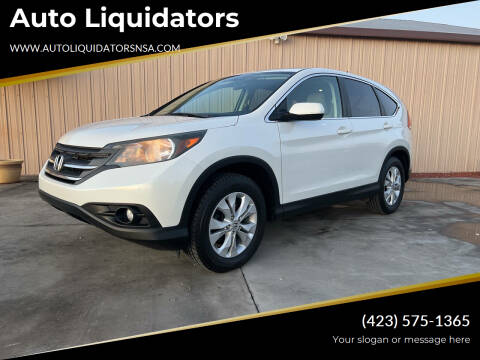 2013 Honda CR-V for sale at Auto Liquidators in Bluff City TN