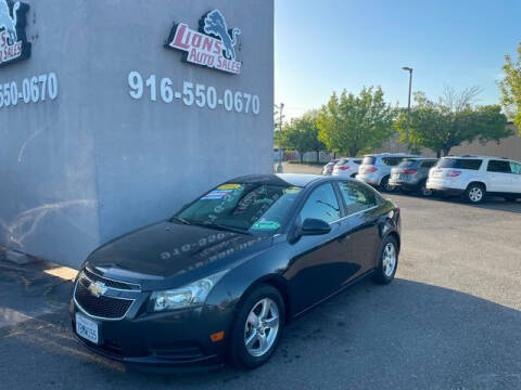 2014 Chevrolet Cruze for sale at LIONS AUTO SALES in Sacramento CA
