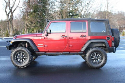 2012 Jeep Wrangler Unlimited for sale at CR Garland Auto Sales in Fredericksburg VA