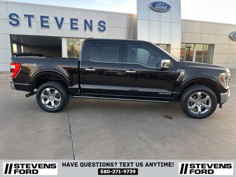 Used 2021 Ford F-150 King Ranch with VIN 1FTFW1EDXMFC62315 for sale in Enid, OK