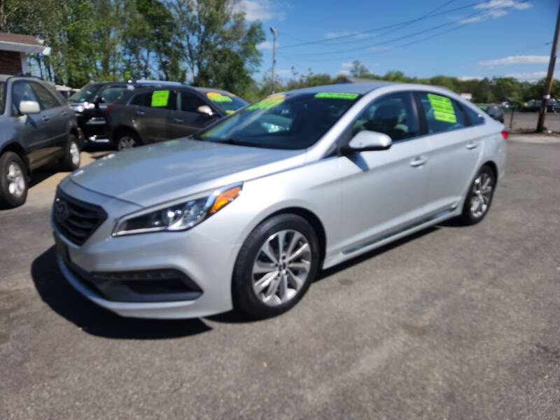 2015 Hyundai Sonata for sale at Means Auto Sales in Abington MA