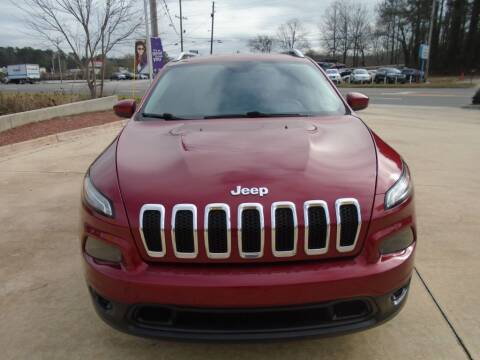 2014 Jeep Cherokee for sale at Lake Carroll Auto Sales in Carrollton GA