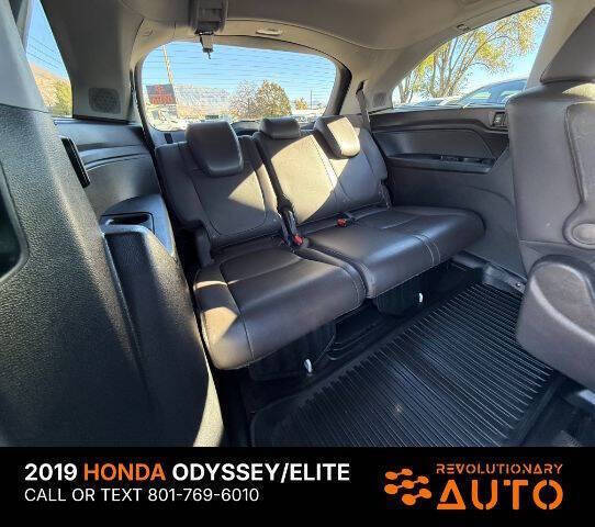 2019 Honda Odyssey Elite