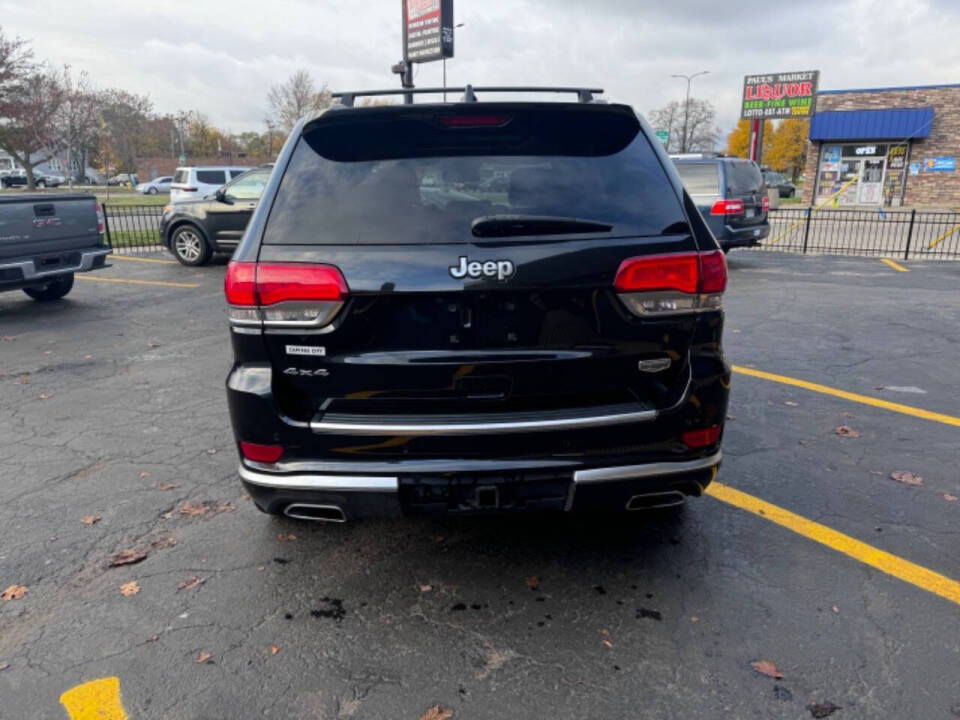 2015 Jeep Grand Cherokee for sale at Dynasty Auto Sales in Eastpointe, MI