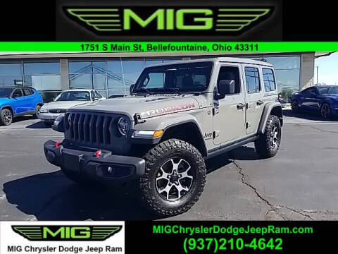 2021 Jeep Wrangler Unlimited for sale at MIG Chrysler Dodge Jeep Ram in Bellefontaine OH