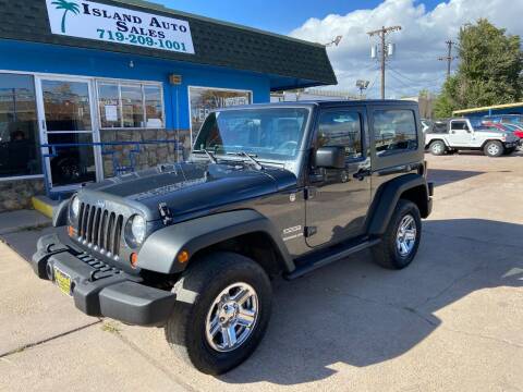2010 Jeep Wrangler for sale at Island Auto Sales in Colorado Springs CO