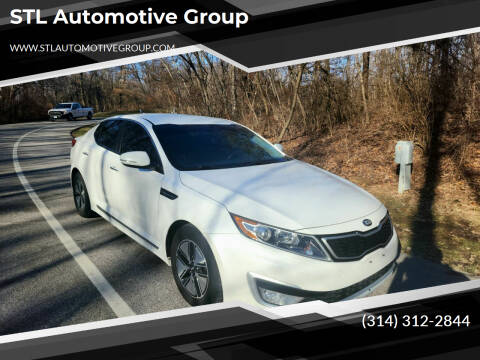 2012 Kia Optima Hybrid for sale at STL Automotive Group in O'Fallon MO