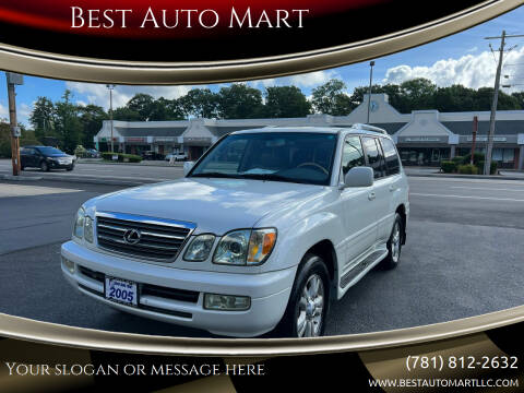 2005 Lexus LX 470 for sale at Best Auto Mart in Weymouth MA