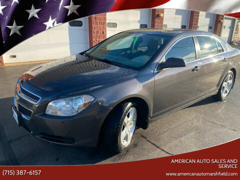 2011 Chevrolet Malibu for sale at AMERICAN AUTO SALES AND SERVICE in Marshfield WI