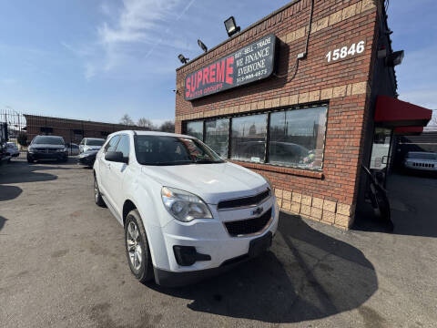 2014 Chevrolet Equinox for sale at Supreme Motor Groups in Detroit MI