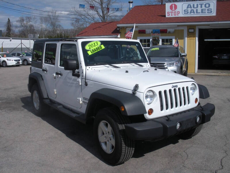 2013 Jeep Wrangler Unlimited for sale at One Stop Auto Sales in North Attleboro MA