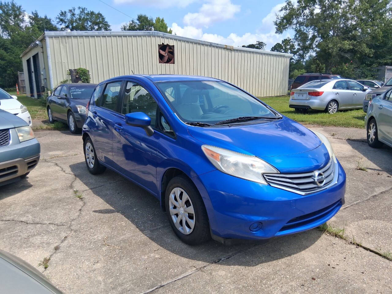 Blue 2015 Nissan Versa Note S Plus S Plus 4dr Hatchback 2