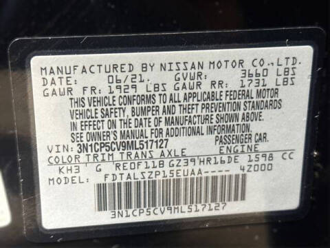 2021 Nissan Kicks SV