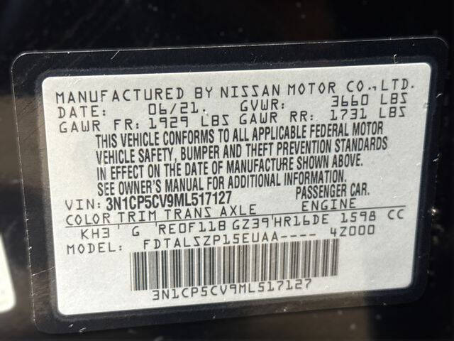 2021 Nissan Kicks SV