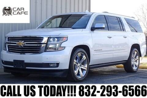 2016 Chevrolet Suburban for sale at CAR CAFE LLC in Houston TX