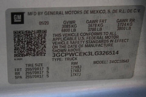 2020 Chevrolet Silverado 1500