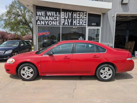 2010 Chevrolet Impala for sale at STERLING MOTORS in Watertown SD