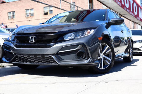 2020 Honda Civic for sale at HILLSIDE AUTO MALL INC in Jamaica NY