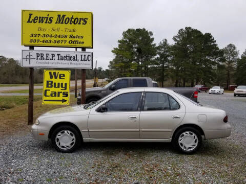 1997 Nissan Altima for sale at Lewis Motors LLC in Deridder LA