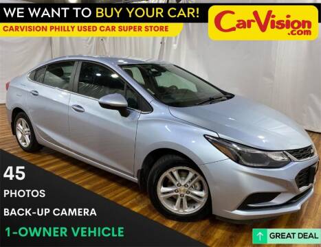 2017 Chevrolet Cruze for sale at Car Vision Mitsubishi Norristown - Car Vision Philly Used Car SuperStore in Philadelphia PA