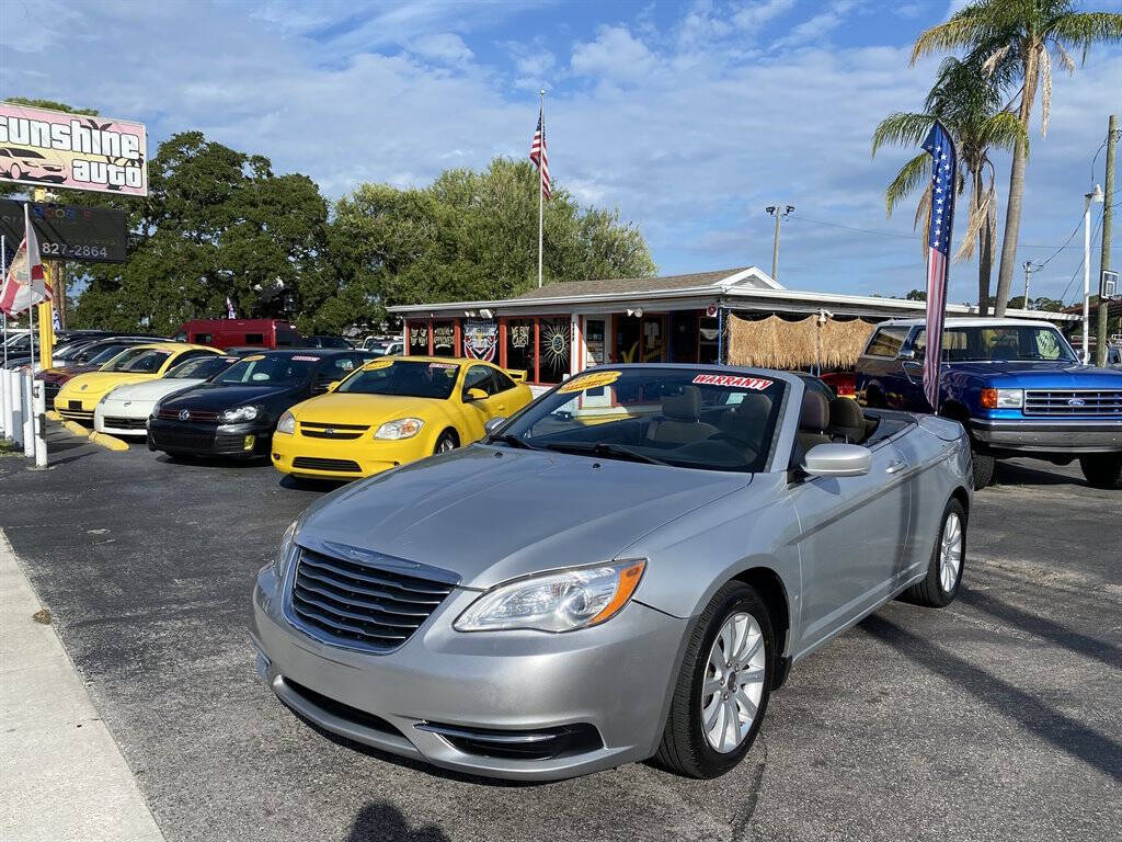 2012 Chrysler 200 for sale at Sunshine Auto in Pinellas Park, FL