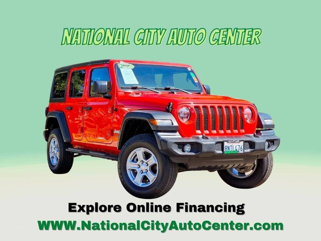 used 2018 Jeep Wrangler Unlimited Sport S 4x4 4dr SUV (midyear release)