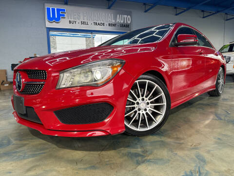 2016 Mercedes-Benz CLA for sale at Wes Financial Auto in Dearborn Heights MI