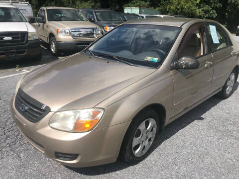 2008 Kia Spectra for sale at YASSE'S AUTO SALES in Steelton PA