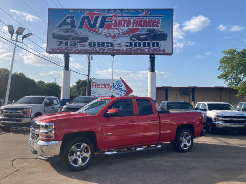 2017 Chevrolet Silverado 1500 for sale at ANF AUTO FINANCE in Houston TX