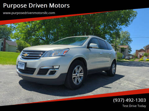 2015 Chevrolet Traverse for sale at Purpose Driven Motors in Sidney OH
