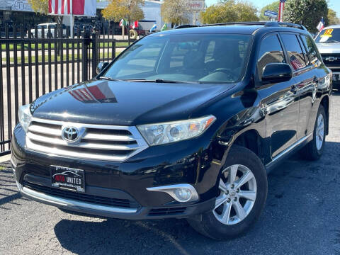 2012 Toyota Highlander for sale at Auto United in Houston TX
