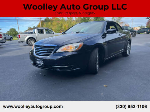 2012 Chrysler 200 Convertible for sale at Woolley Auto Group LLC in Poland OH