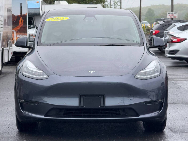 Used 2021 Tesla Model Y Long Range with VIN 5YJYGDEE2MF196900 for sale in Worcester, MA