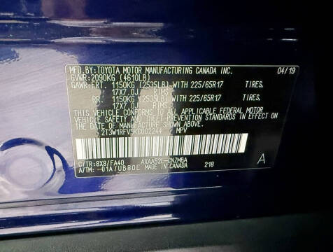 2019 Toyota RAV4 XLE