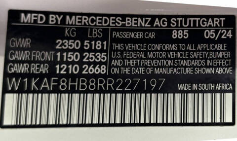 2024 Mercedes-Benz C-Class AMG C 43