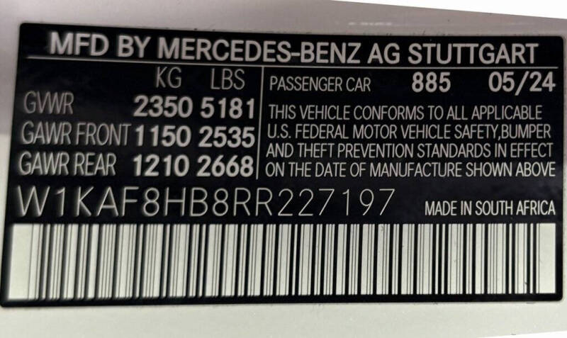 2024 Mercedes-Benz C-Class AMG C 43