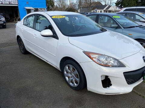 2013 Mazda MAZDA3 for sale at Direct Auto Sales in Salem OR
