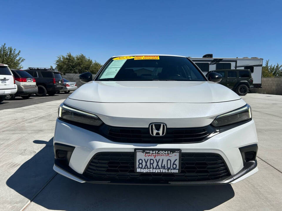 2022 Honda Civic for sale at Magic Auto Sales in Hesperia, CA