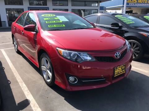 2013 Toyota Camry for sale at Lucas Auto Center Inc in South Gate CA