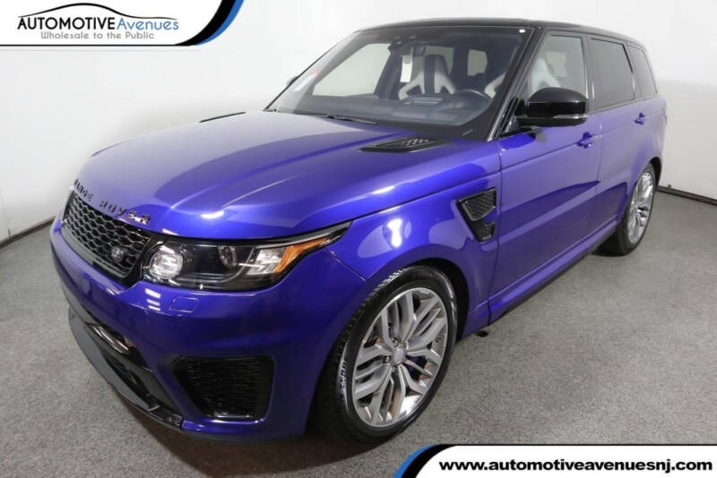 2017 Land Rover Range Rover Sport SVR