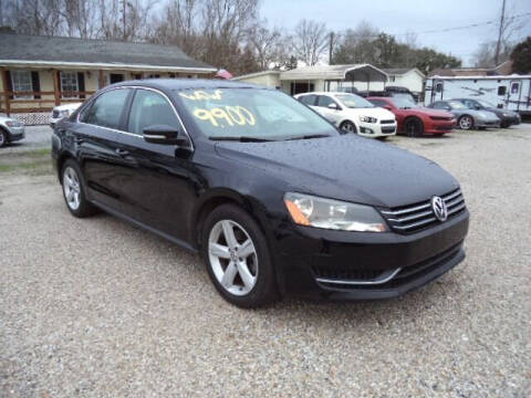 2012 Volkswagen Passat for sale at PICAYUNE AUTO SALES in Picayune MS