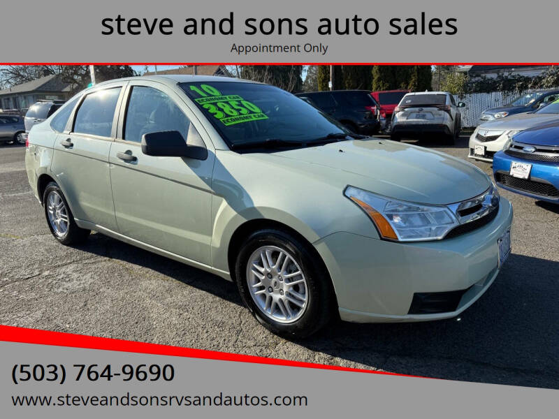 2010 Ford Focus for sale at steve and sons auto sales - Steve & Sons Auto Sales 2 in Portland OR