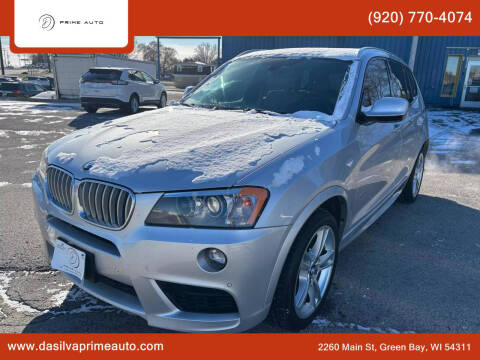 2013 BMW X3 for sale at Da Silva Prime Auto in Green Bay WI