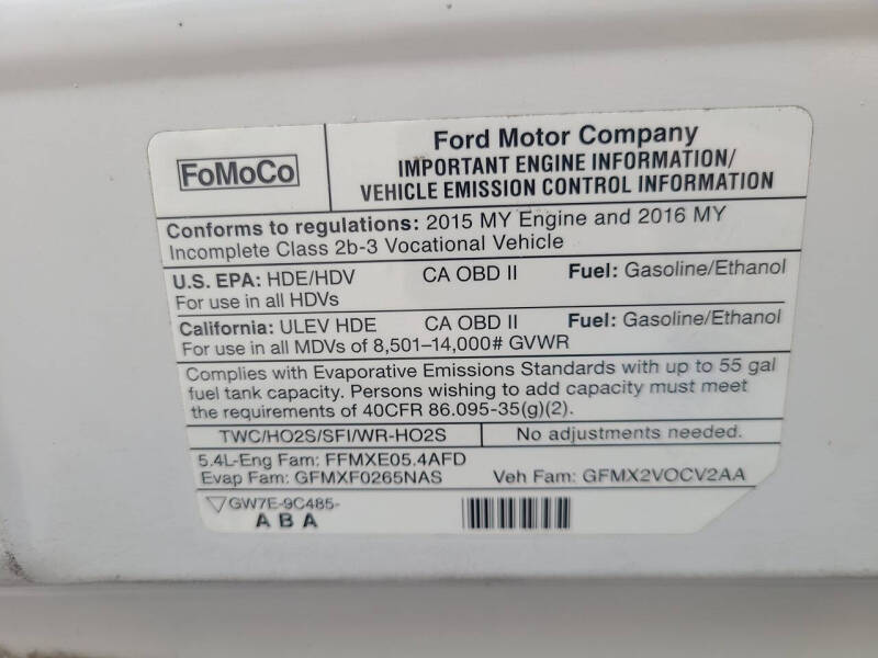 2016 Ford E-Series E-350 SD